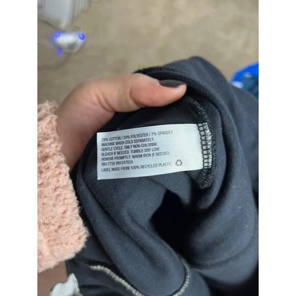 Victor Glemaud Pants Size Large Black Flare High Rise Stretch Contrast Trim Wm’s - Picture 4 of 5